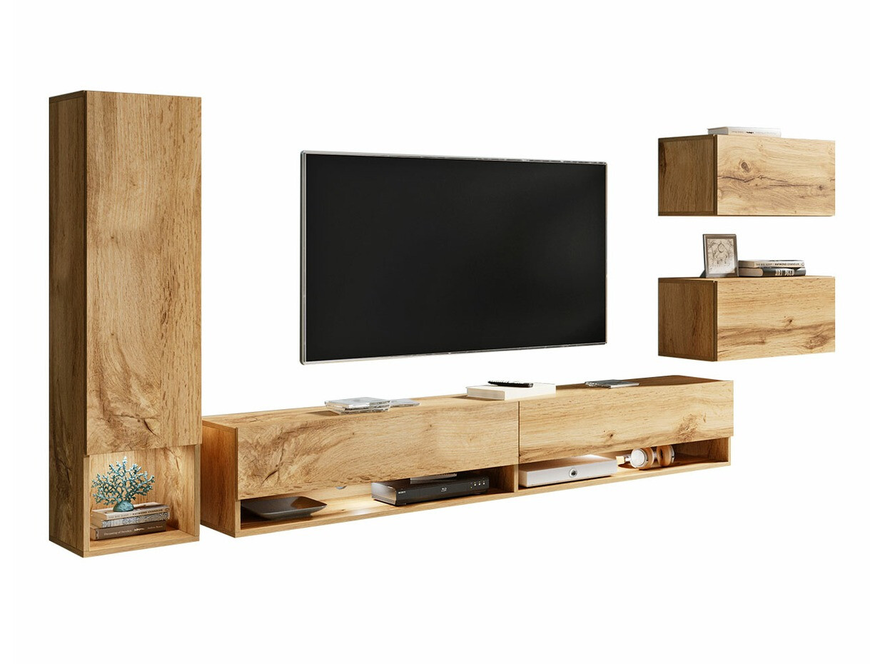 Komplet za dnevno sobo Sarasota 124 (Wotan hrast)