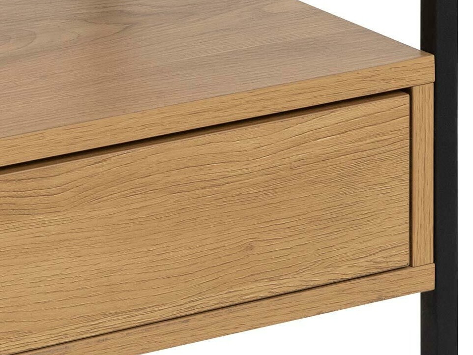 Nočna omarica Norsica 695 (Črna + Divji hrast)