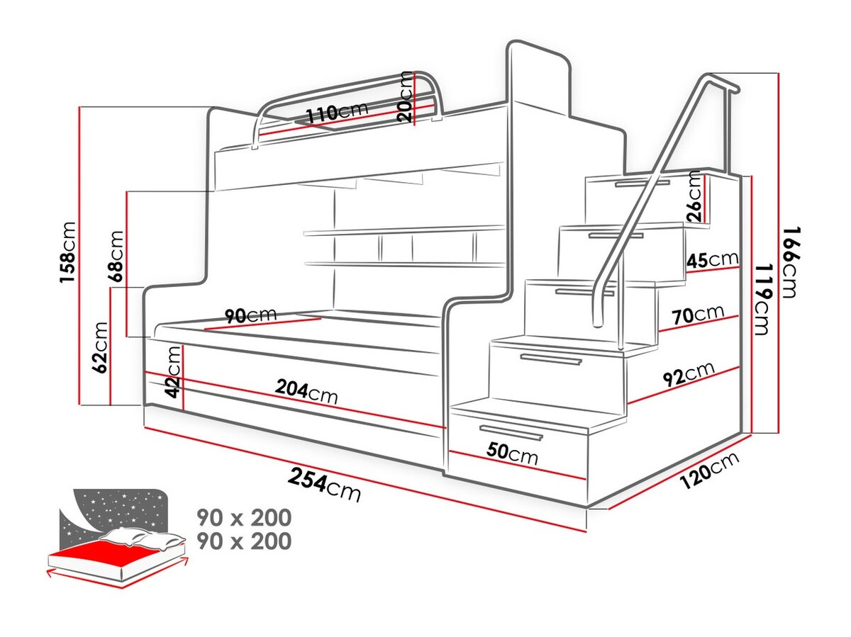 Pograd Salmere 111 (Bela + Sijaj bela)