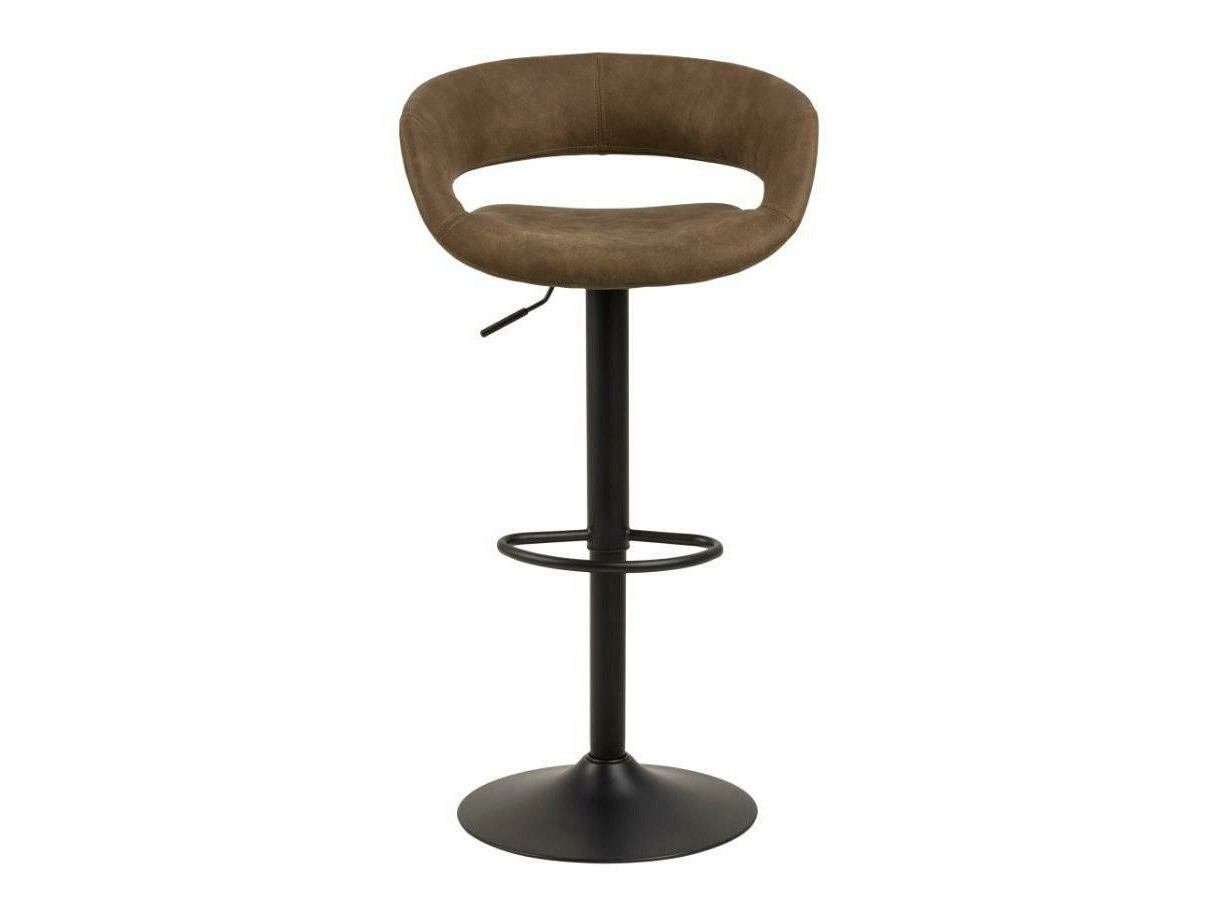 Srednje visok barski stol Norsica 280 (Rjava + Črna)