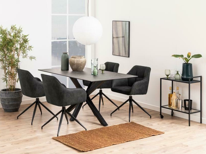 Miza Norsica 446 (Črna)