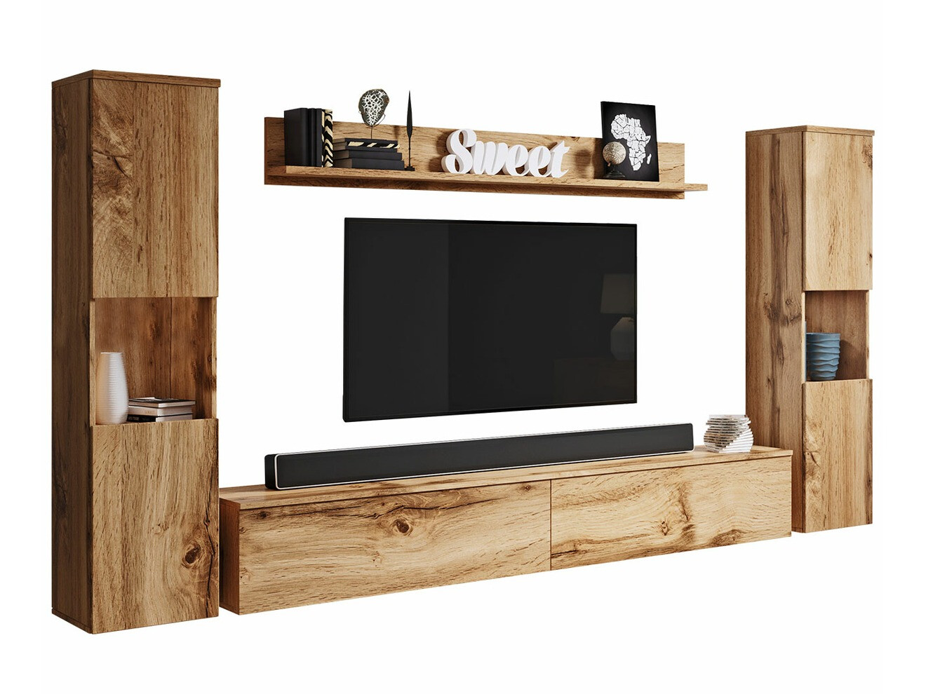 Komplet za dnevno sobo Sarasota 131 (Wotan hrast)