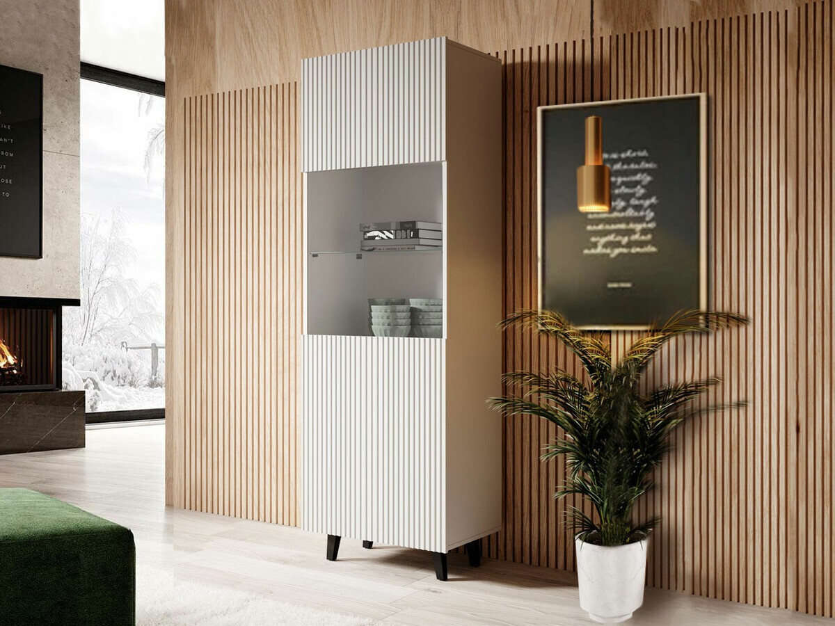 Regal Levmari 108 (Bela + Črna)