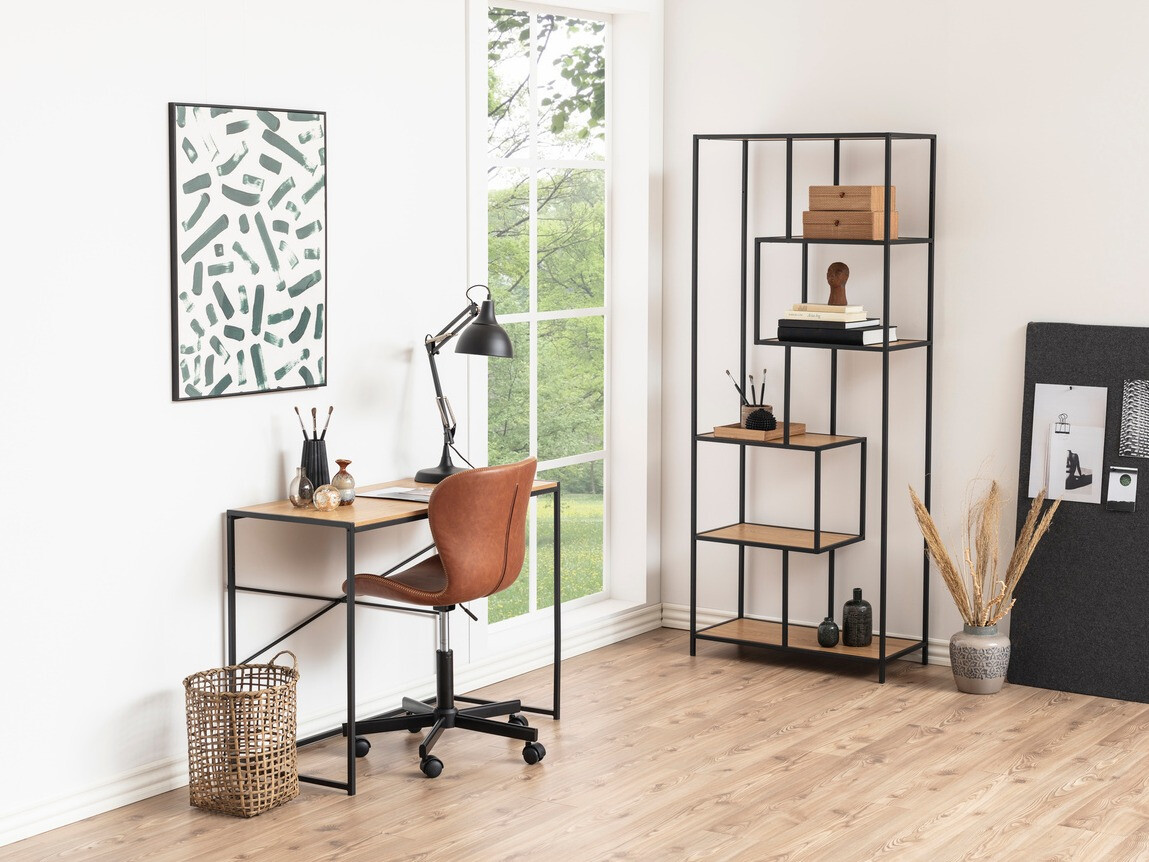 Pisalna miza Norsica Sevferi 109 (Divji hrast + Črna)