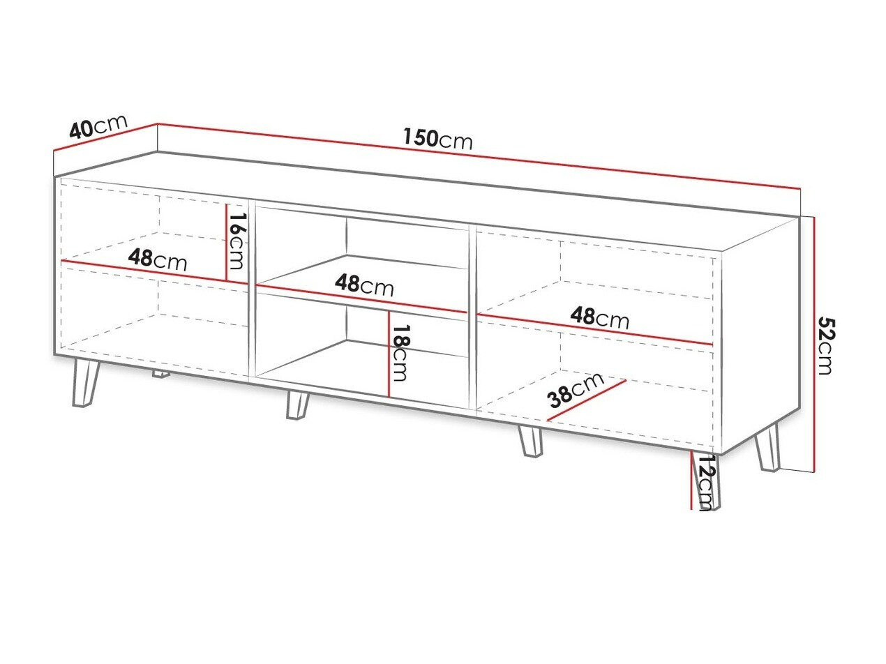 TV-omarica Dicto (Bela + Črna)
