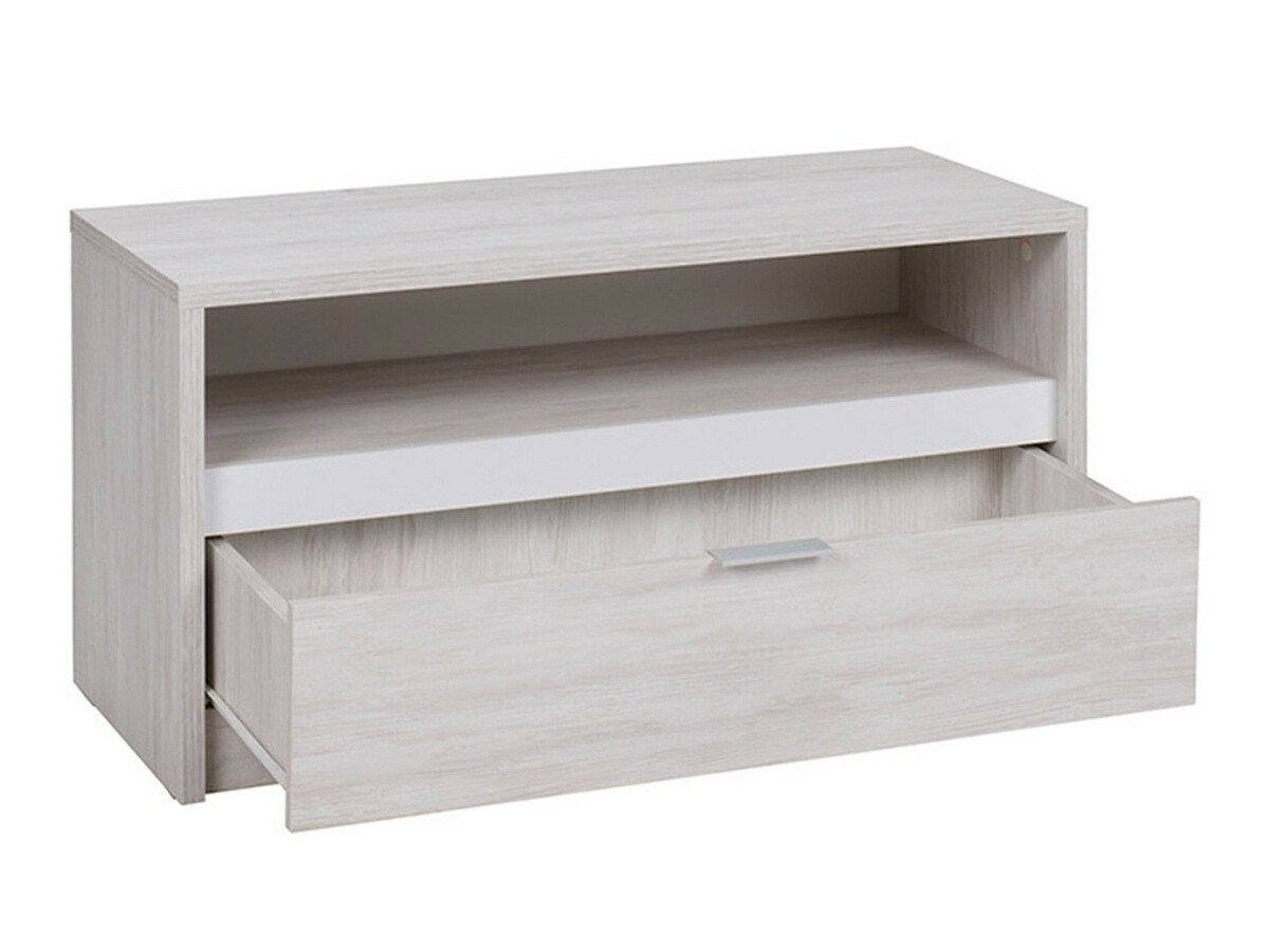 Komplet za dnevno sobo Fivelbo 115 (Monastery hrast + Sijaj črna)