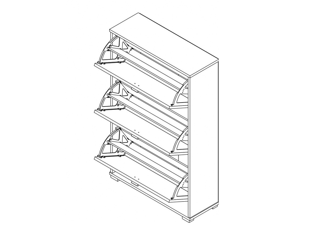 Omarica za čevlje Fenmora 102 (Bela)