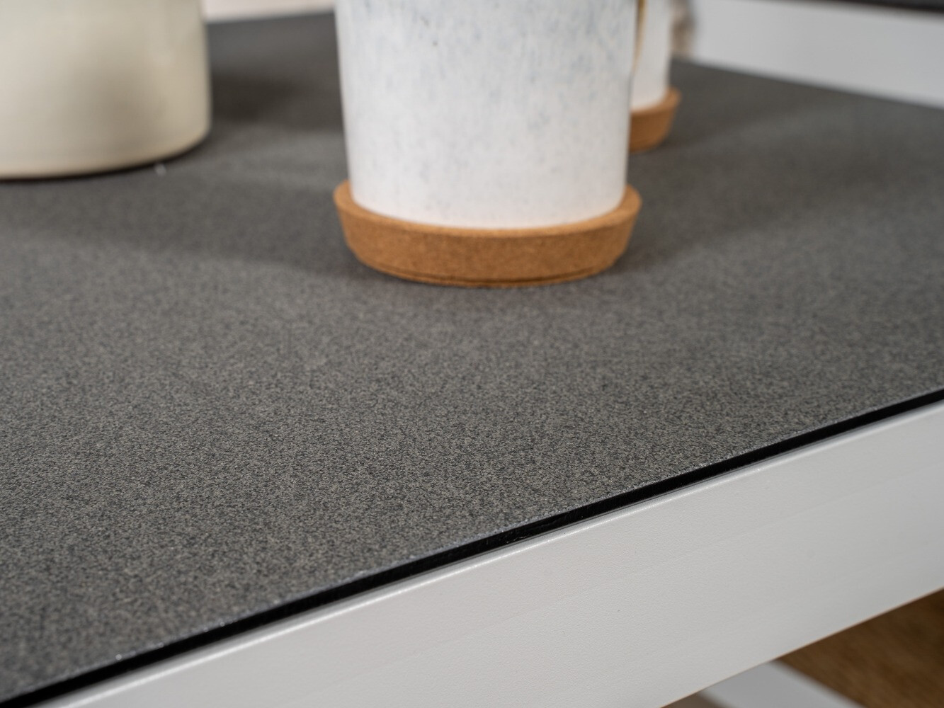 Komplet vrtnega pohištva Dallas 773 (Bela + Siva)