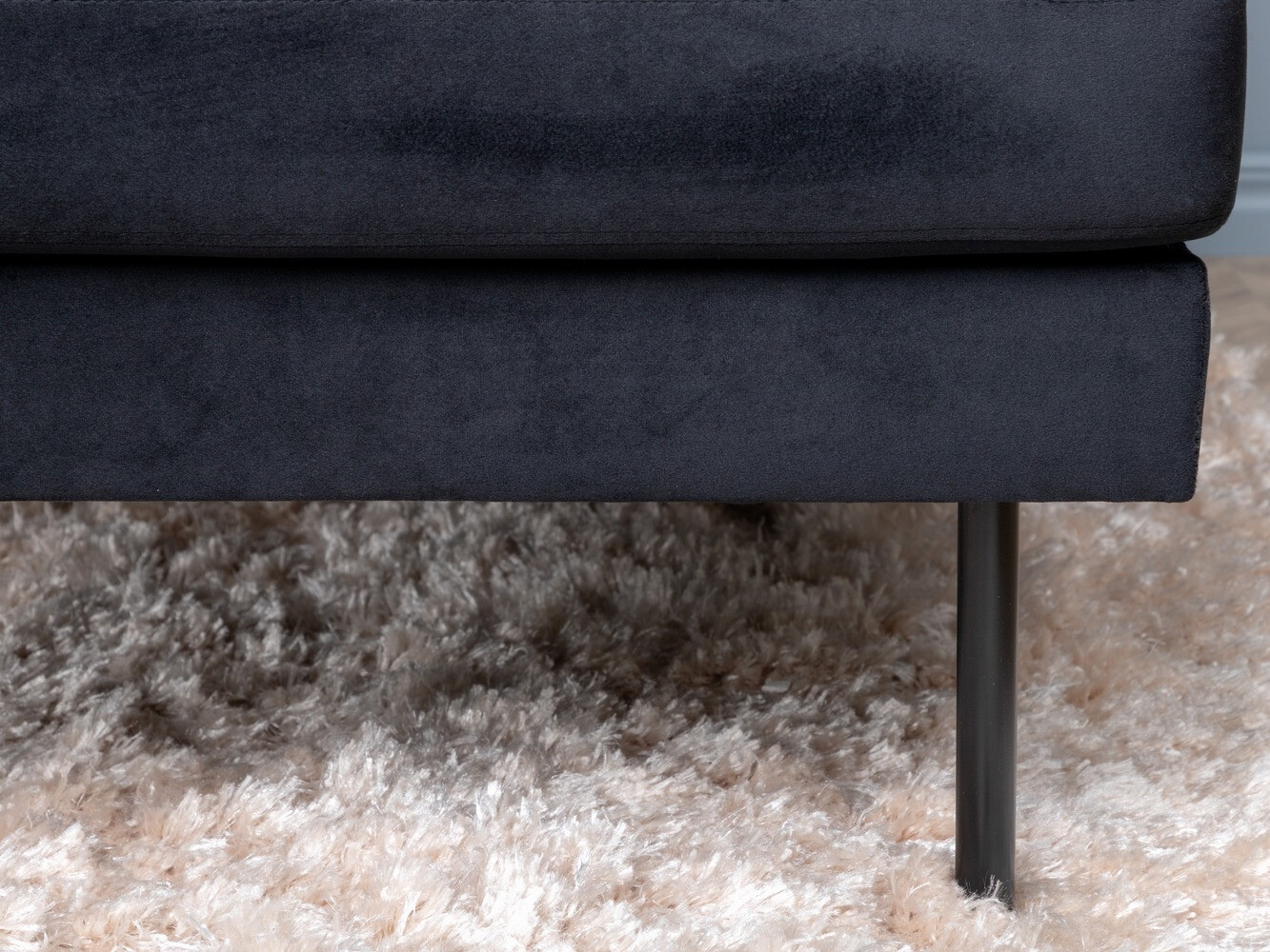 Kotna garnitura Fercame 102 (Črna)