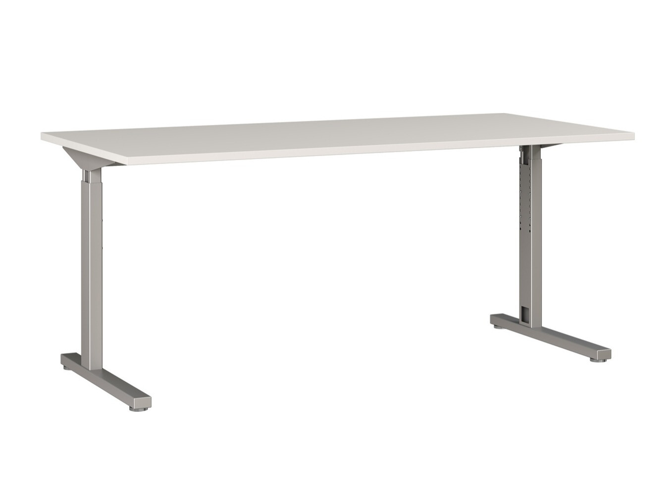 Pisalna miza Lartesi 107 (Svetlo siva + Grafit)