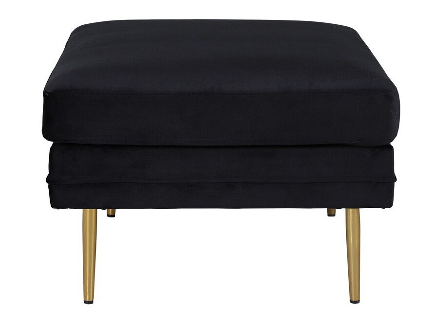 Klop z oblazinjenjem Dallas 2653 (Črna + Zlata)