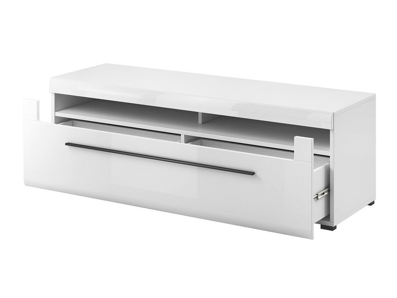 Komplet za dnevno sobo Ophsalu 111 (Bela + Sijaj bela)