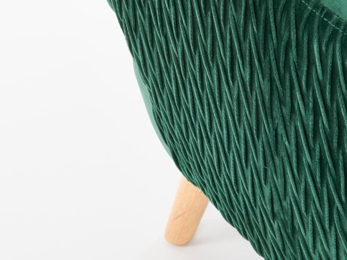 Fotelj Houston 838 (Temno zelena + Svetel les)