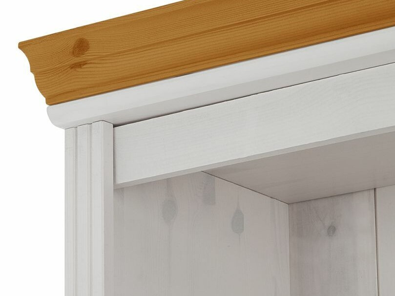 Komplet za dnevno sobo Saltoro 127 (Bela + Medeni hrast)