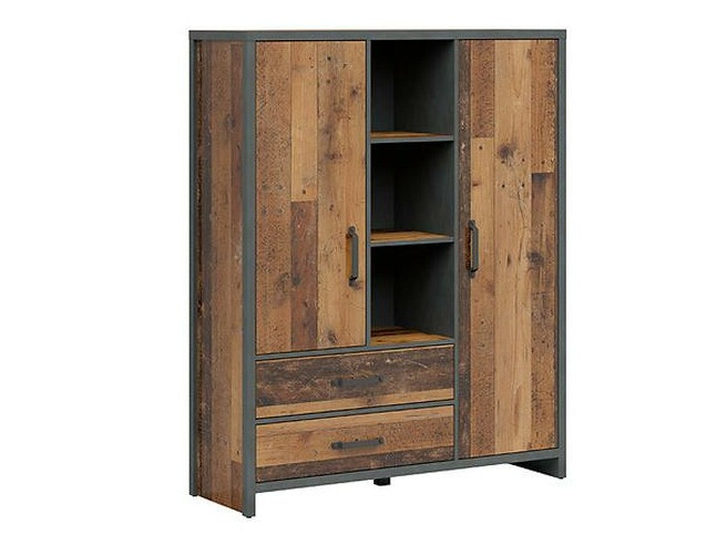 Regal Belsera 107 (Rjava + Matera siva)