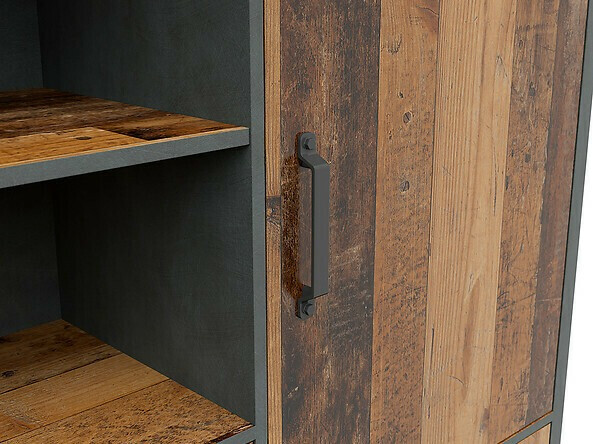 Regal Belsera 108 (Rjava + Matera siva)