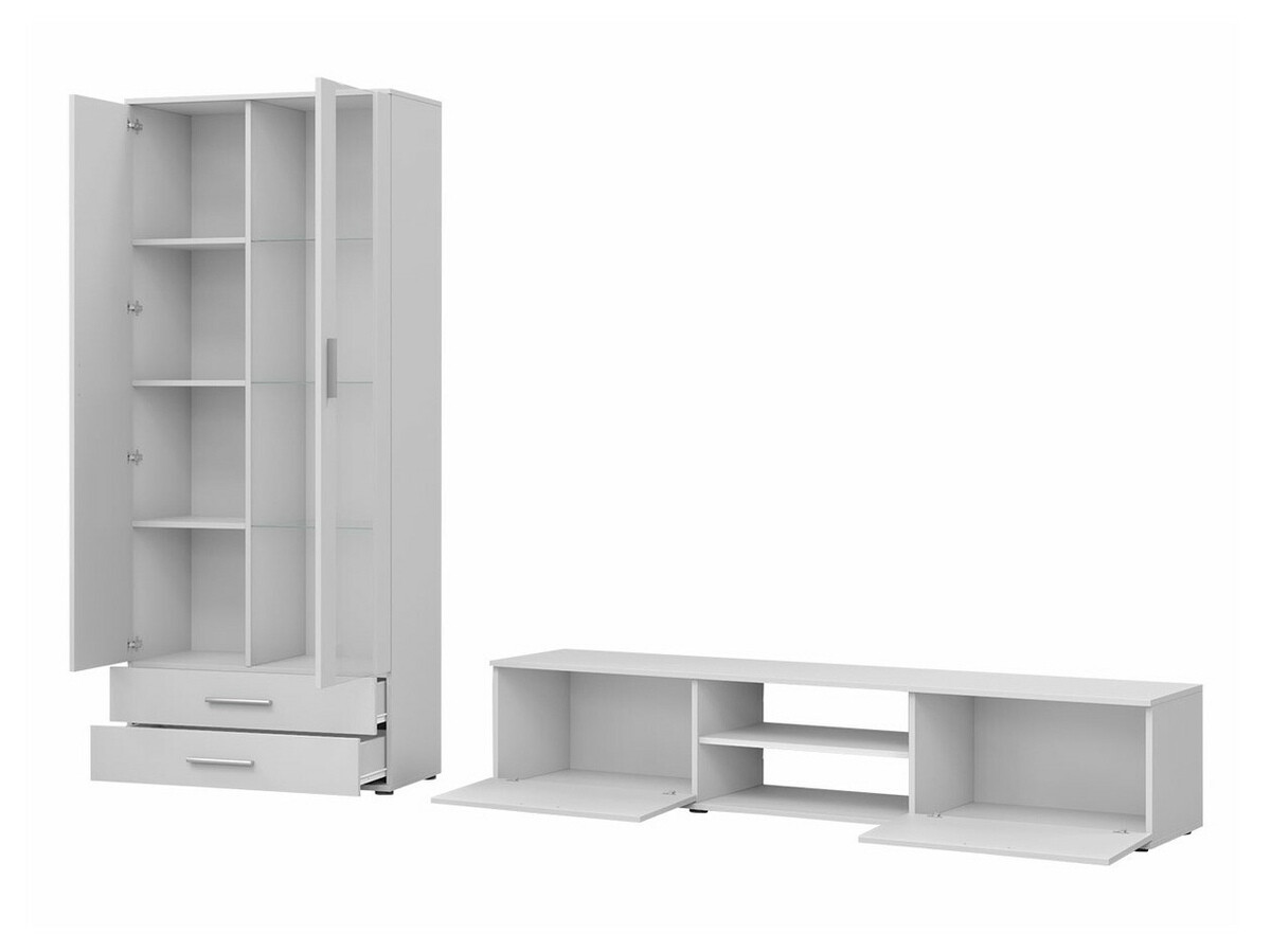 Dnevni prostor Tornola 115 (Bela + Sijaj bela)