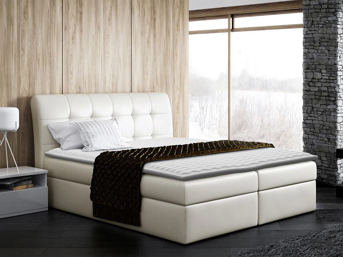 Boxspring postelja Campania (Soft 033)