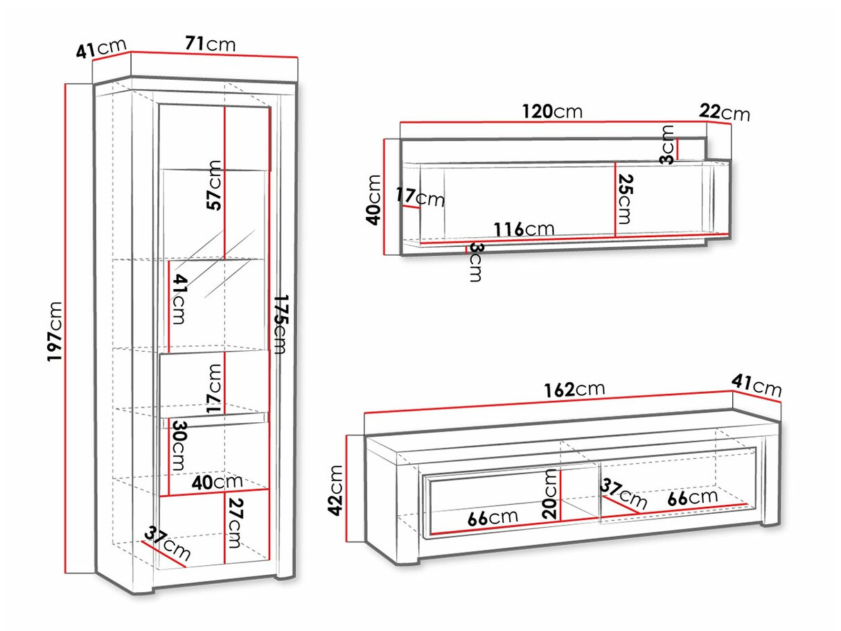 Komplet za dnevno sobo Etrmona 118