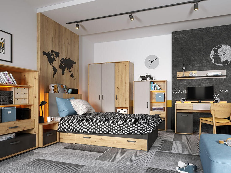 Postelja Orlveno 114