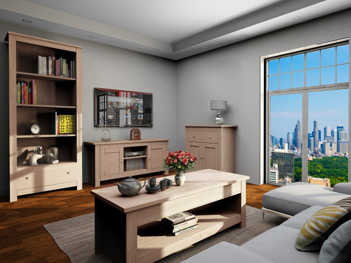 TV-omarica Denton 1428 (Hrast)