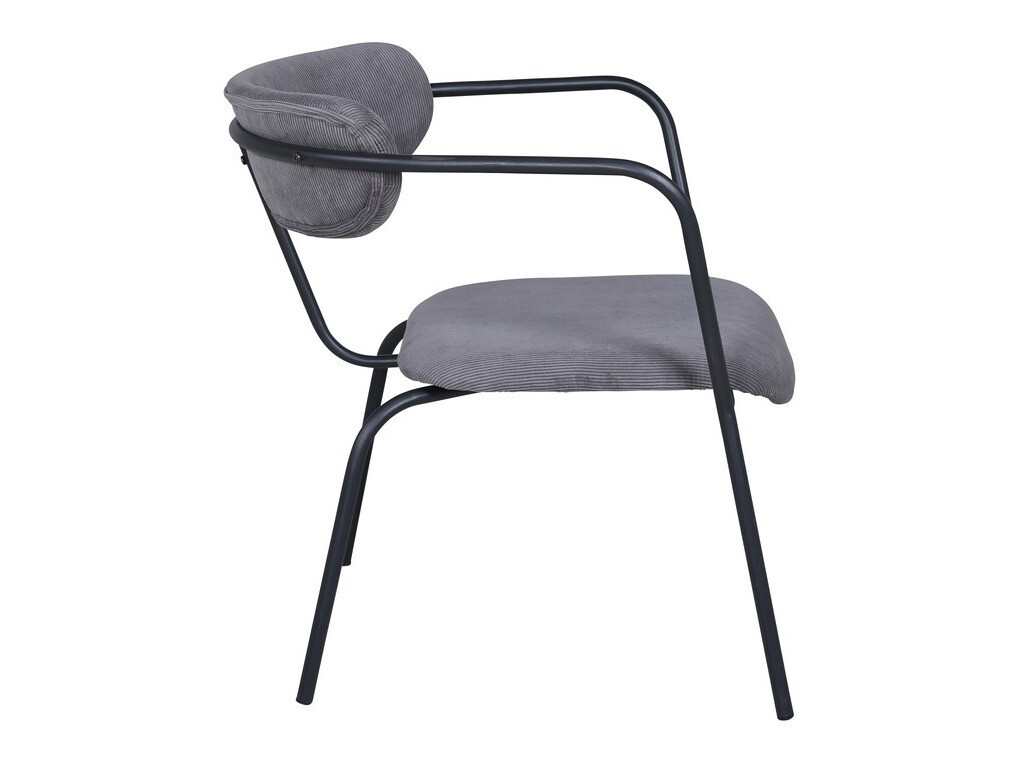 Stol Dallas 1711 (Siva + Črna)