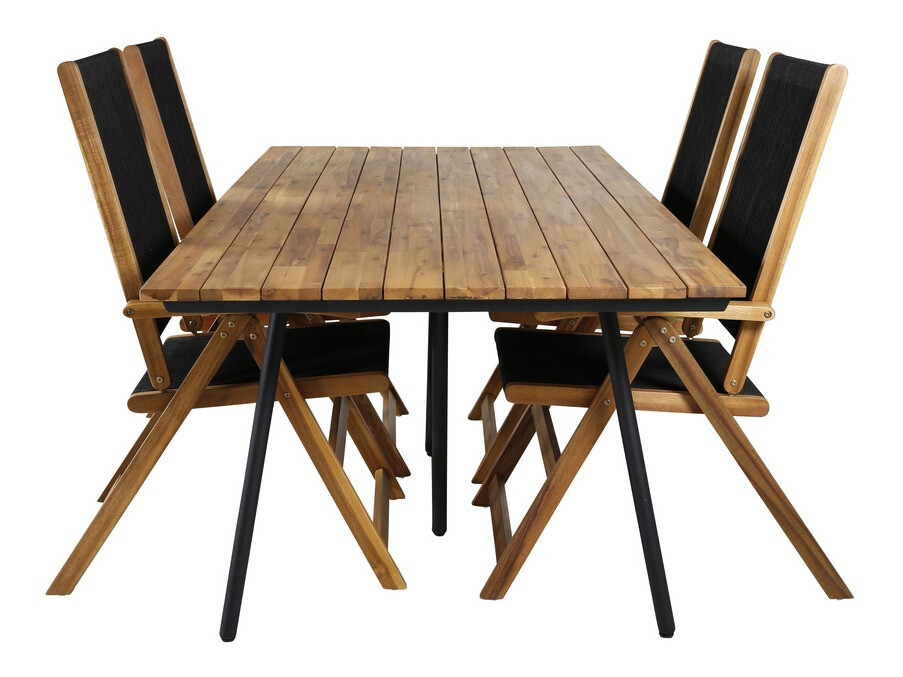 Komplet mize in stolov Dallas 3130