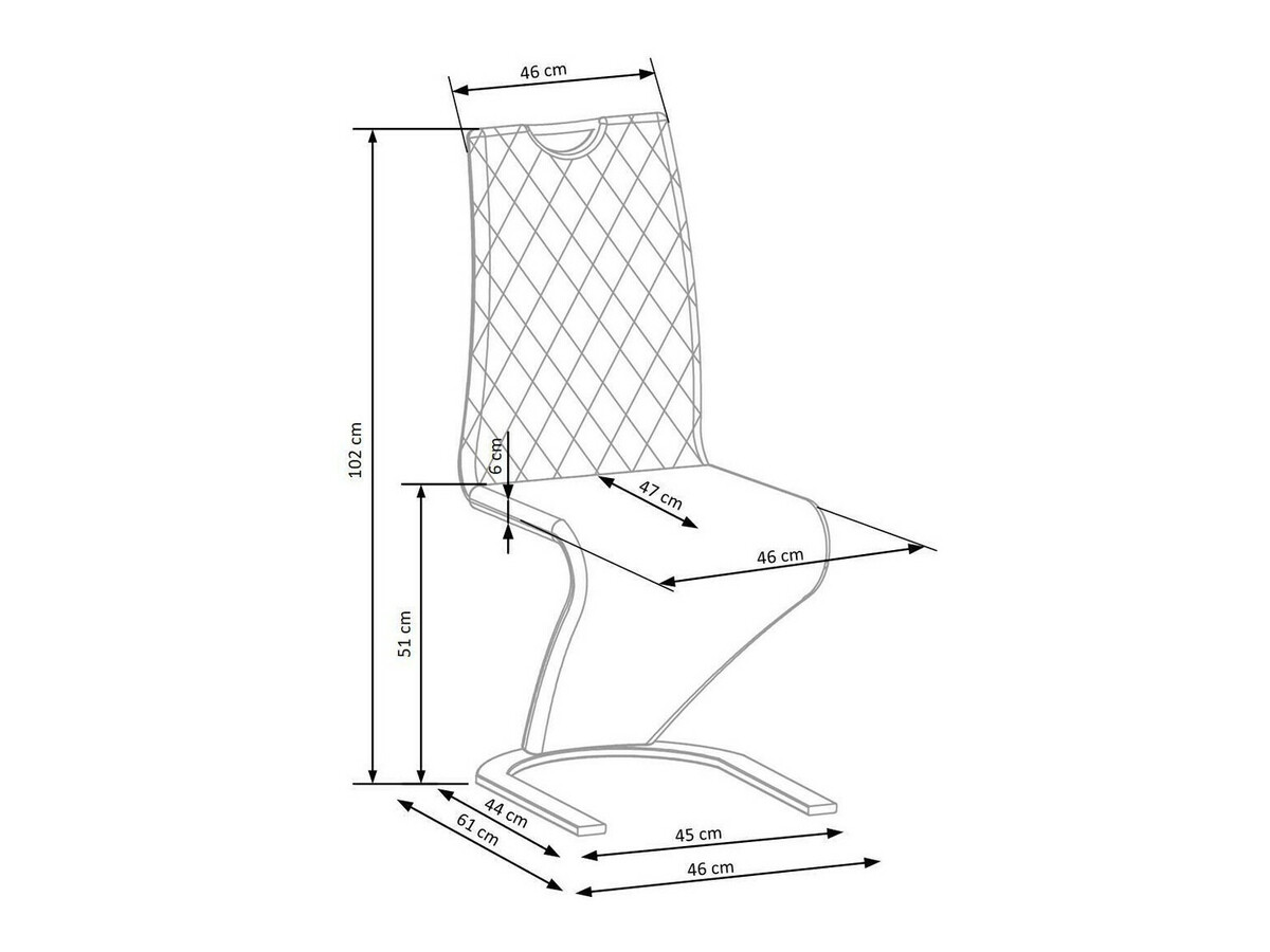 Stol Houston 928 (Rumena)