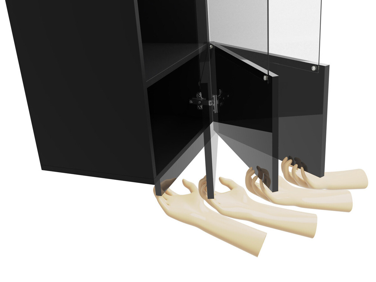 Dnevni prostor Tivdalu 115 (Bela + Sijaj bela + Črna + Sijaj črna)