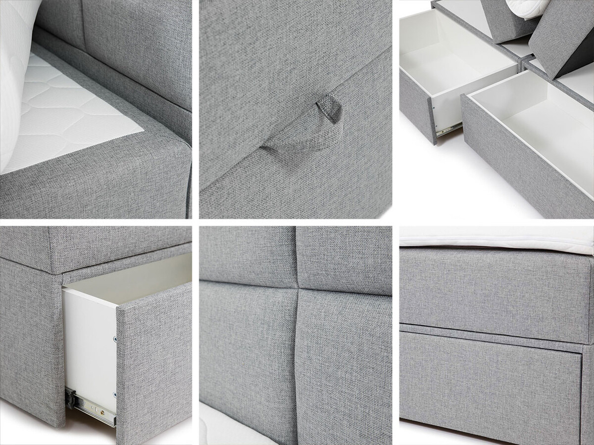 Boxspring postelja Eugene 101 (Muna 10)