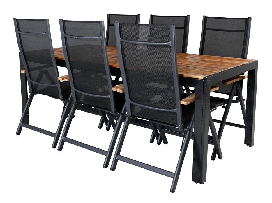 Komplet mize in stolov Dallas 3149