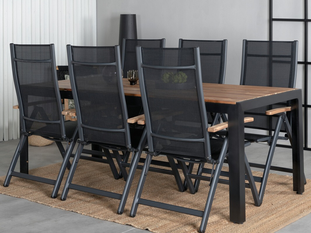 Komplet mize in stolov Dallas 3149