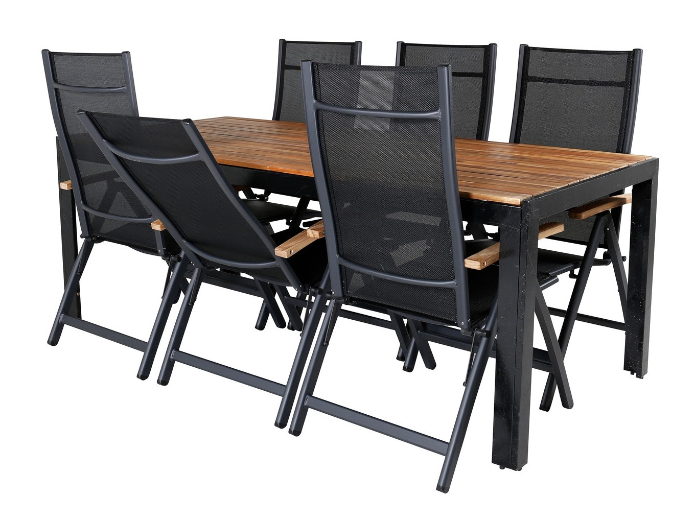 Komplet mize in stolov Dallas 3149