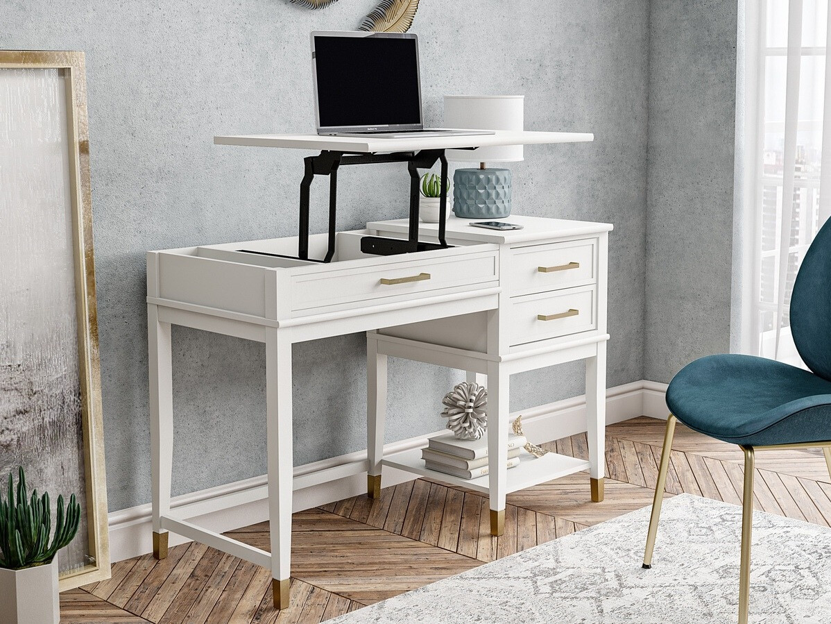 Pisalna miza CosmoLiving by Cosmopolitan Belromu 102 (Bela)