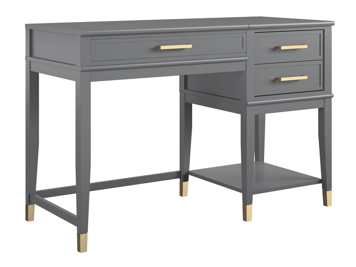 Pisalna miza CosmoLiving by Cosmopolitan Belromu 102 (Grafit)