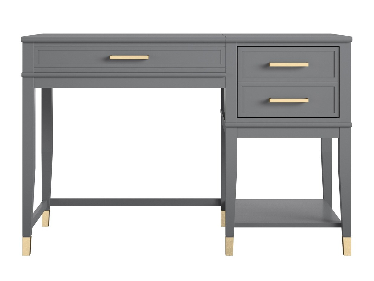 Pisalna miza CosmoLiving by Cosmopolitan Belromu 102 (Grafit)