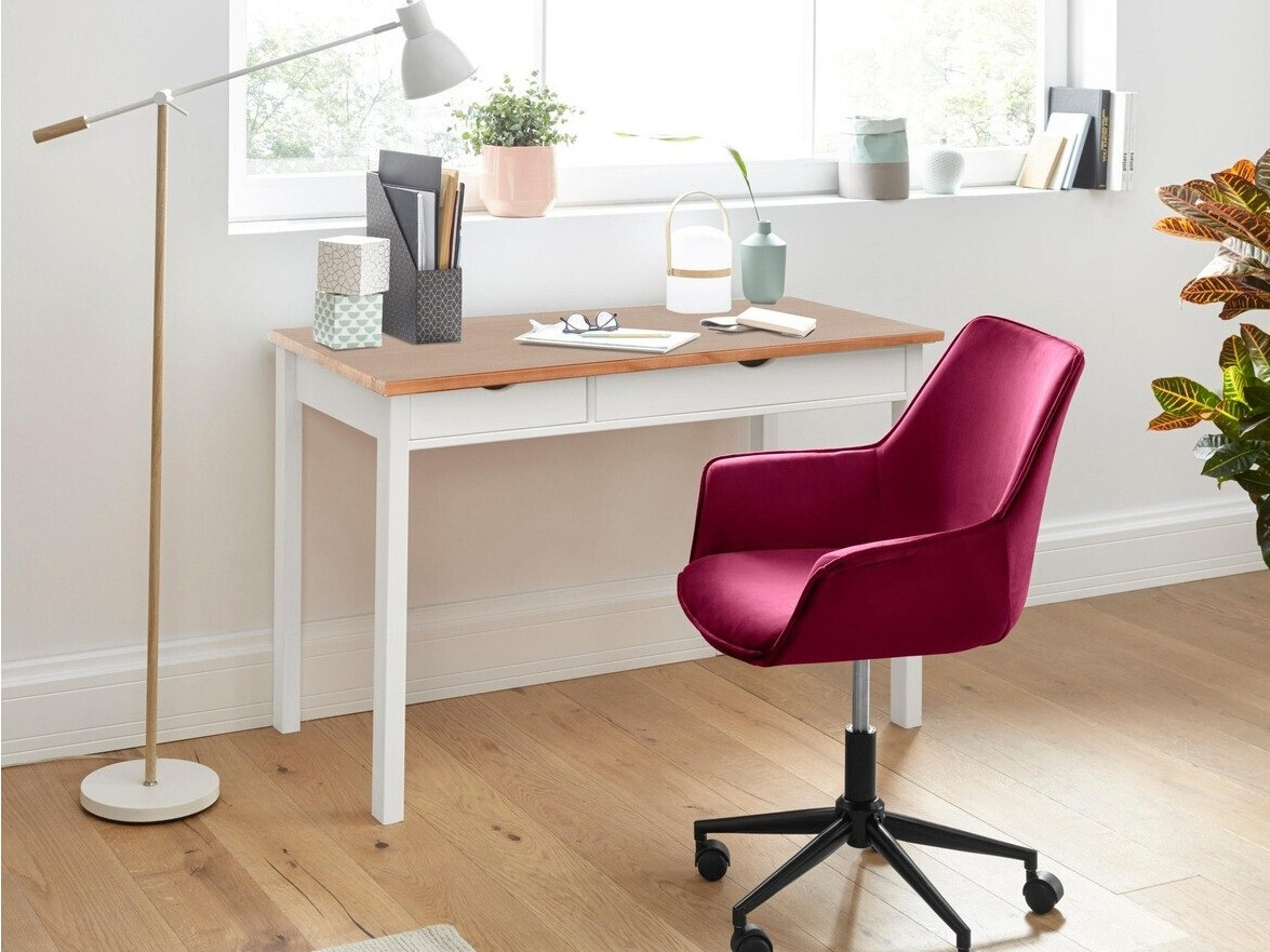 Pisalna miza Denton 133 (Bela + Svetel les)