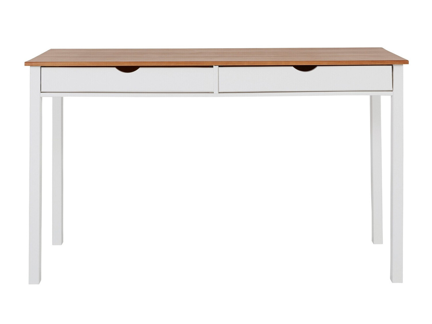 Pisalna miza Denton 134 (Bela + Svetel les)