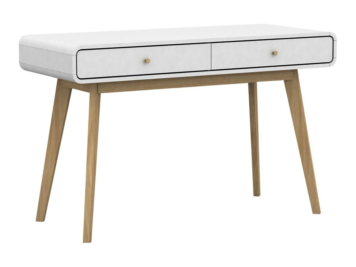 Pisalna miza Elbtena 108 (Bela + Hrast)