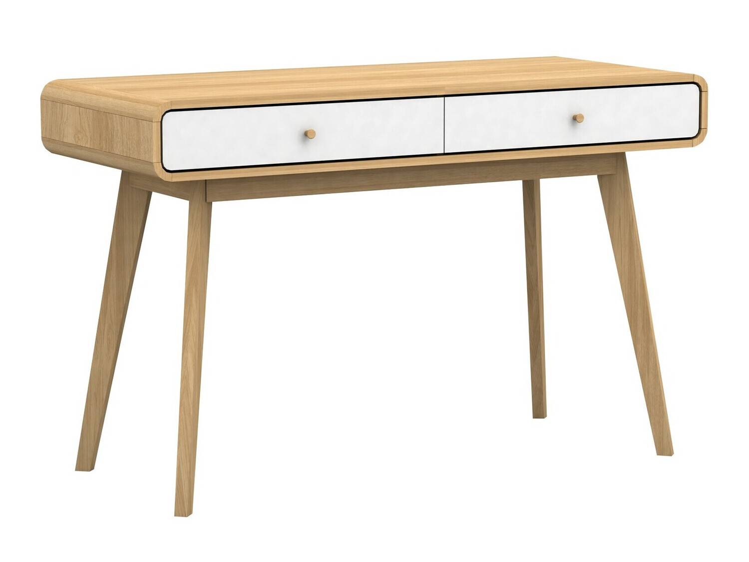 Pisalna miza Elbtena 108 (Hrast + Bela)