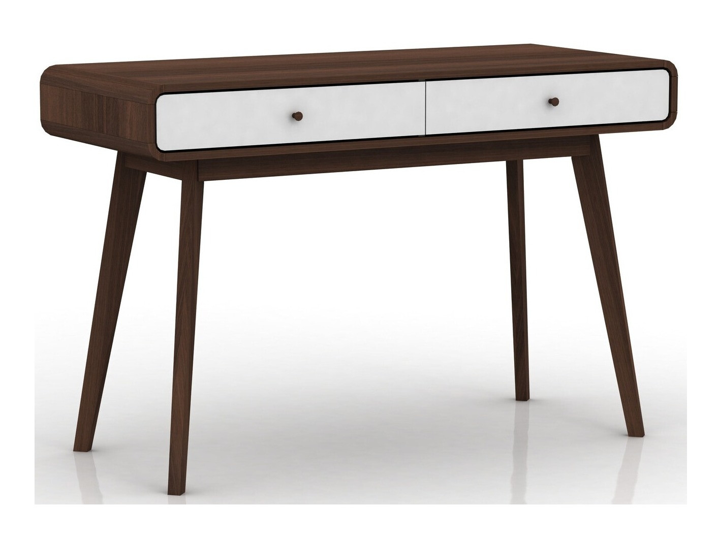 Pisalna miza Elbtena 108 (Oreh + Bela)