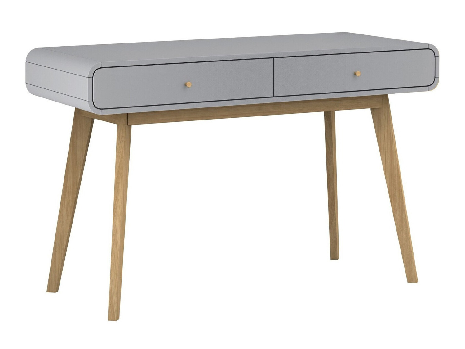 Pisalna miza Elbtena 108 (Siva + Hrast)