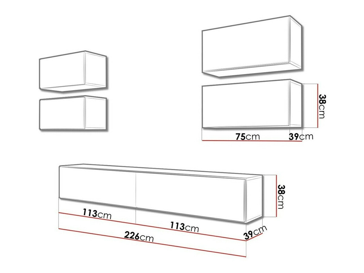 Dnevni prostor Corbele 107 (Črna)
