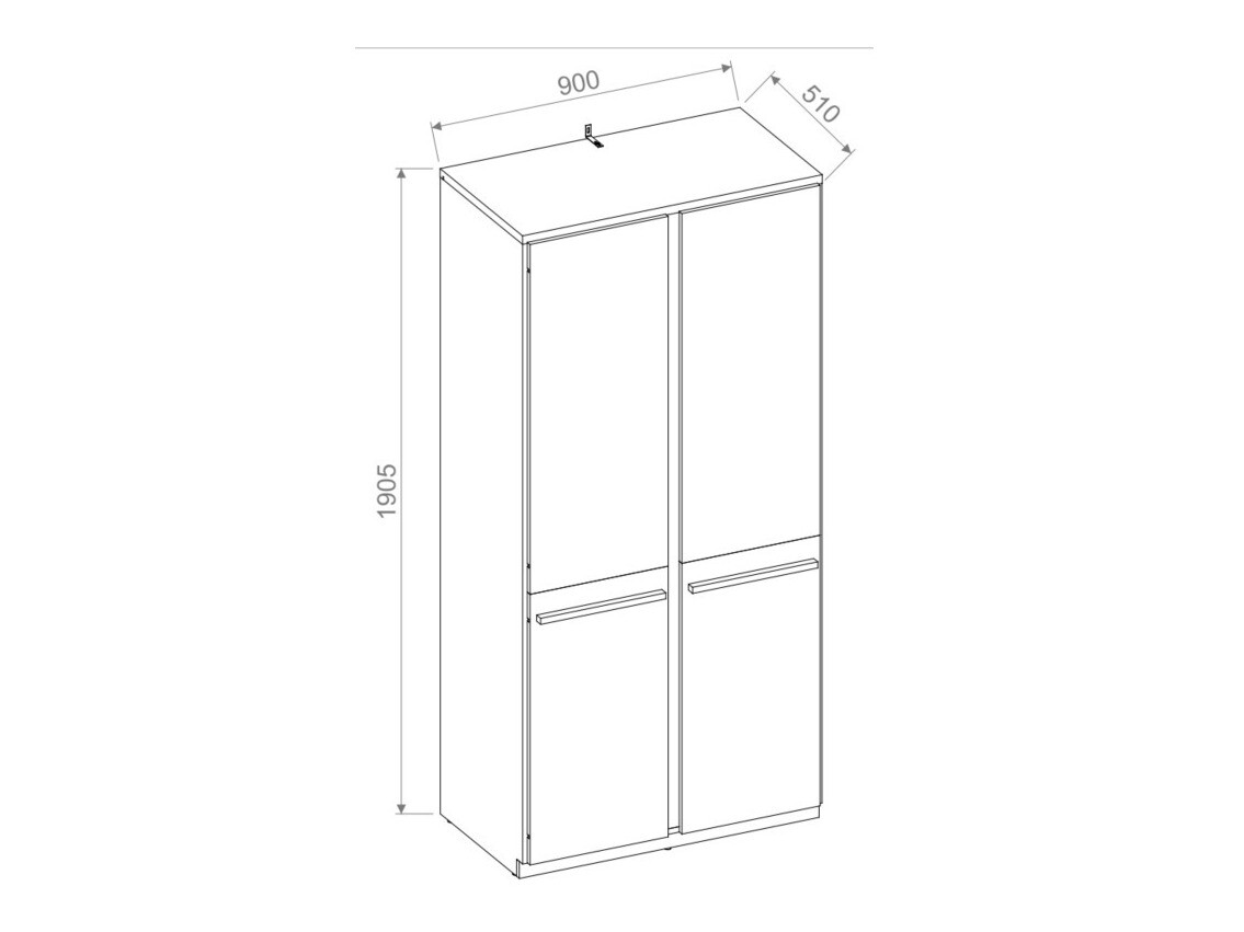 Garderobna omara Felfera 101