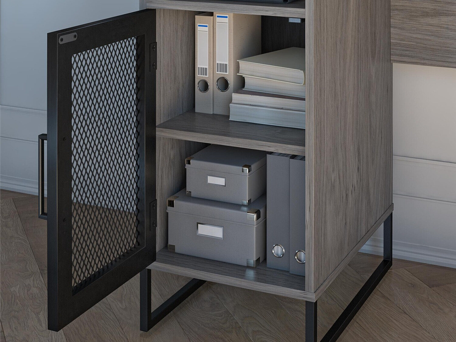 Pisalna miza Tulsa 231 (Sivi hrast)