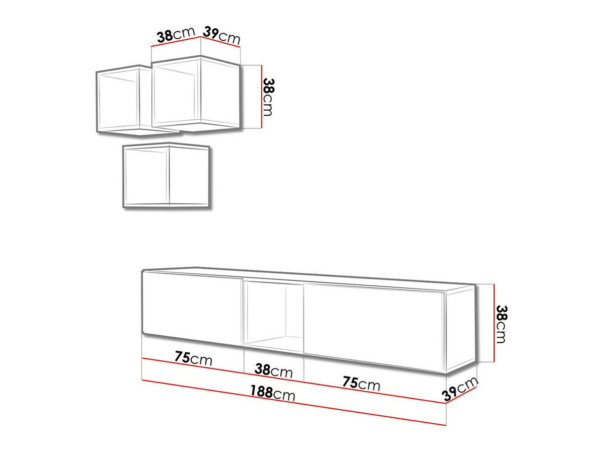 Dnevni prostor Corbele 113 (Bela)