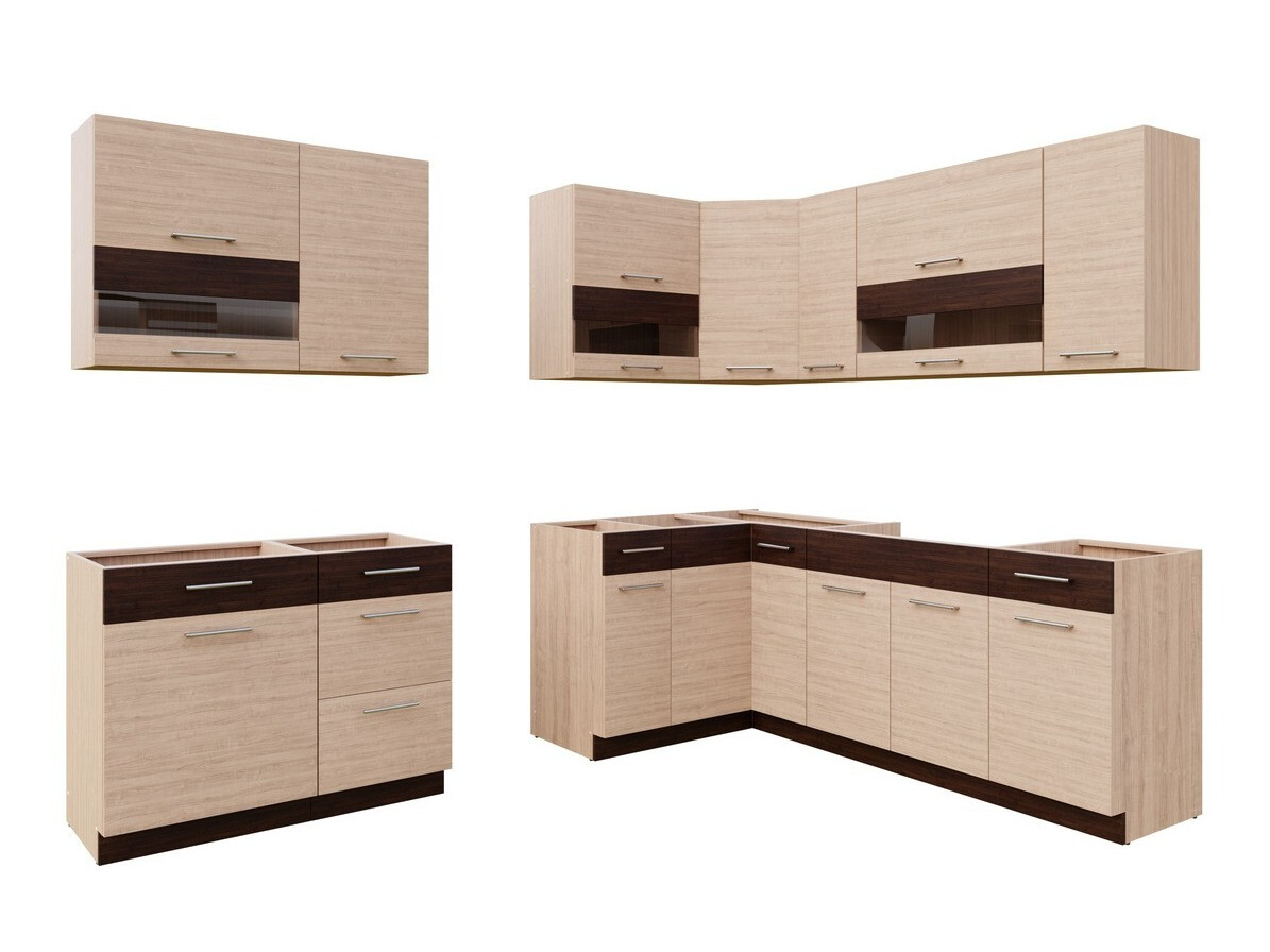 Modularni kuhinjski komplet Mode Light 130