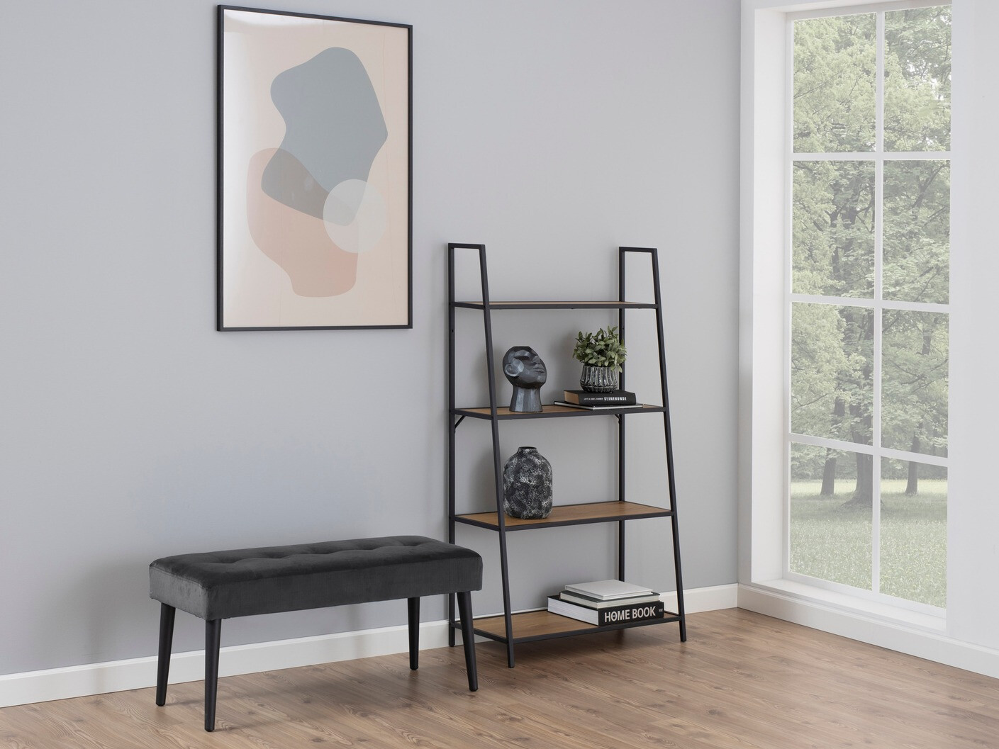 Klop z oblazinjenjem Norsica 326 (Siva)