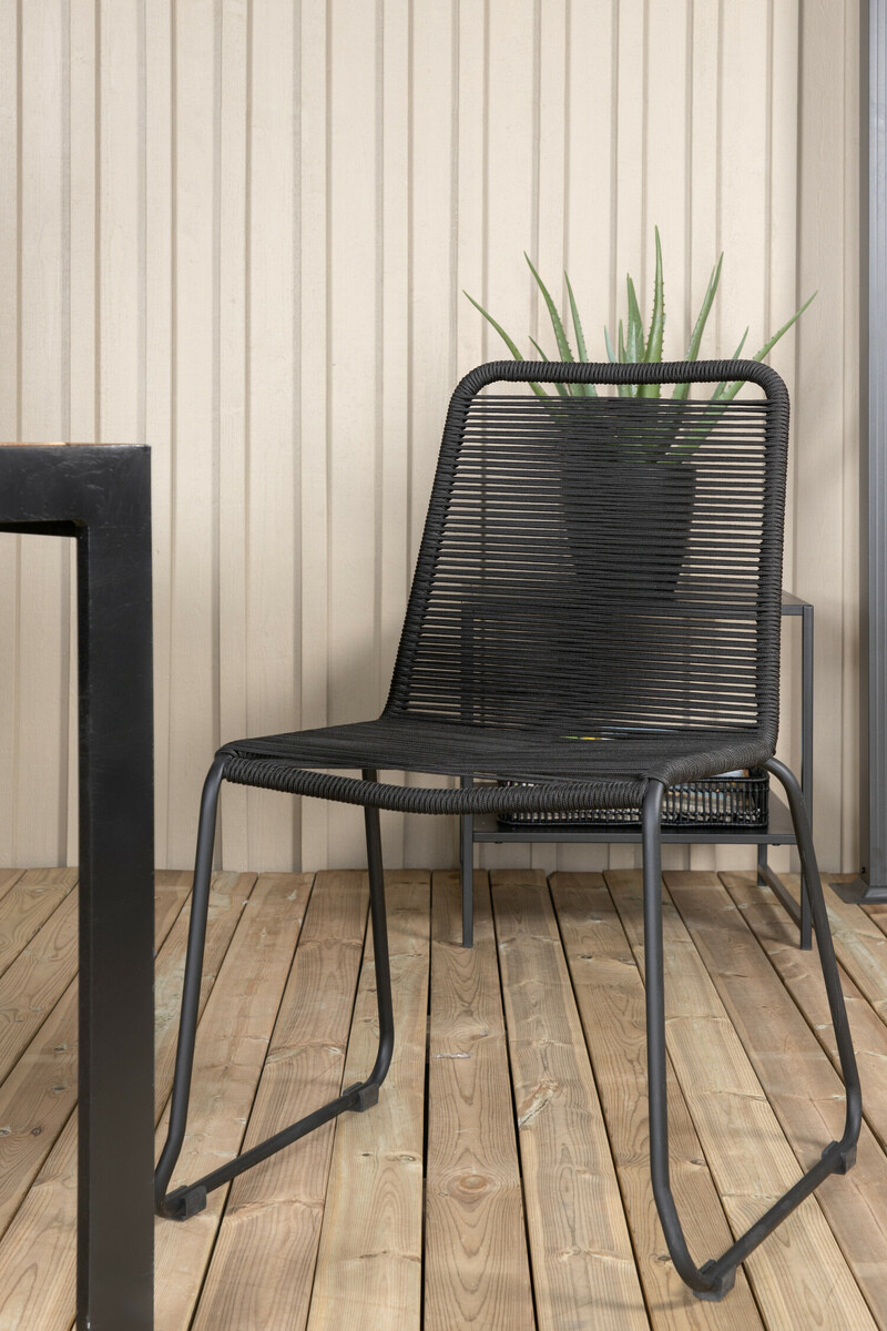 Komplet mize in stolov Dallas 2907 (Črna)