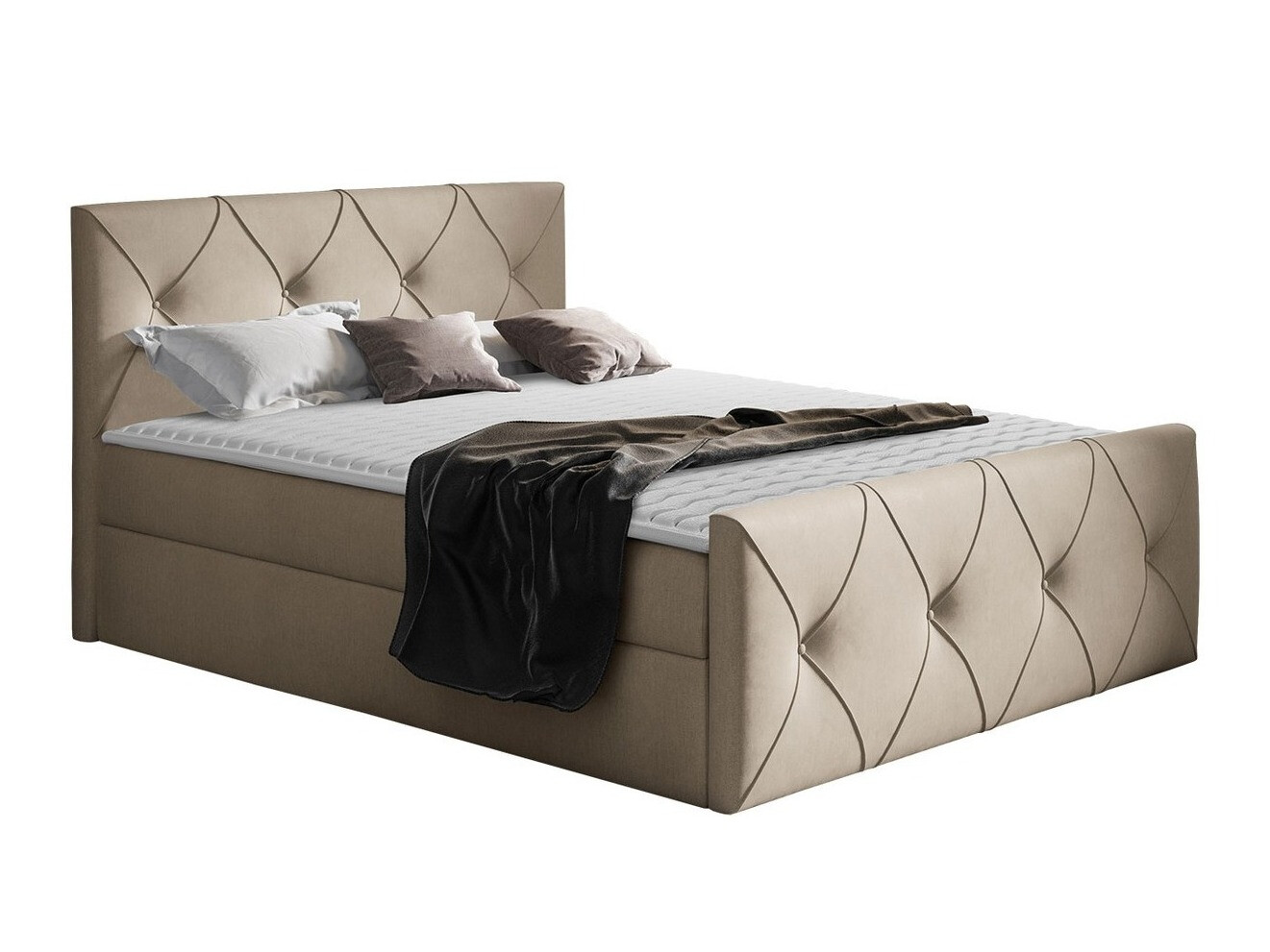 Boxspring postelja Litus I (Zetta 291)